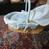 سبدنوزادازمرغوب ترین چوب مرواروباکیفیت ترین پارچه
