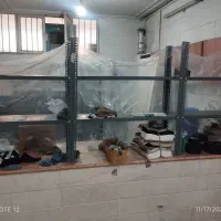 قفسه فلزی شلف طبقه کتابخانه ای پیچ و مهره ای|کتابخانه، شلف، قفسه‌های دیواری|قم, باجک یک|دیوار