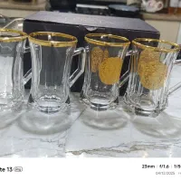 استکان لب طلاورساچه وساده نونو|ظروف سرو و پذیرایی|قم, قلعه کامکار|دیوار