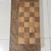تخته نرد، با مهره و تاس کامل