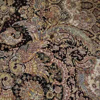 فرش ۹ متری سورمه ای