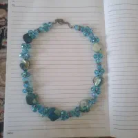 گردنبند آبی