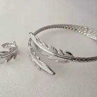 بنگل و انگشتر زنانه ۴۴۸ تومان ا بدلیجات زنانه