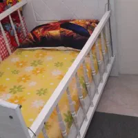 تخت کودک + تشک نو|تخت و سرویس خواب|پاکدشت, پاکدشت (مامازند)|دیوار