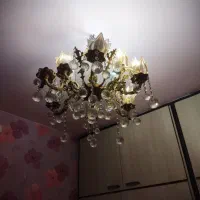 لوستر برنجی|لوستر و چراغ آویز|بروجرد, |دیوار