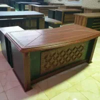 میز LShaped//صندلی مدیریت/میزمدولار/صندلی اداری|دفتر کار|قروه, |دیوار