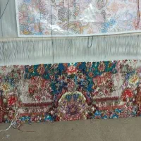 فرش نیمه کاره