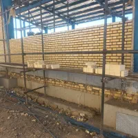 اجرای سفال دیوار حصار و سوله