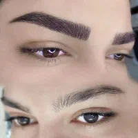 میکروبلید و فیبرز تخصصی ابرو،ظریف و بدون پخشی رنگ