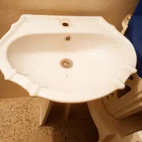 روشویی بزرگ بدون هیچگونه شکستگی|لوازم سرویس بهداشتی|محمدیه-قزوین, |دیوار