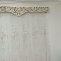 پرده ۲ متری تمیز و سالم