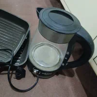 فروش  یک عدد چای ساز وماهیتابه|سماور، چای‌ساز، قهوه‌ساز|تهران, گمرک|دیوار