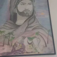 تابلو نقاشی قدیمی|تابلو، نقاشی، عکس|خمینی‌شهر, |دیوار