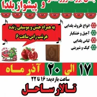 جشن روزمادر و یلدا همراه با جشنواره مشاغل خانگی