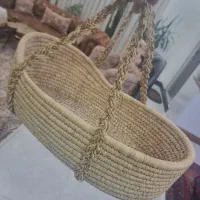 سبد حصیری نوزاد