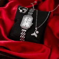 ست ساعت گردنبند و انگشتر زنانه|بدلیجات|تهران, فرودگاه مهرآباد|دیوار