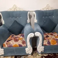 مبل سلطنتی|مبلمان خانگی و میز عسلی|کاشان, باغ فین|دیوار