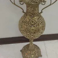 گلدون وسطل اشغالی وجادستمالی برنجی