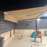 چادر مقاوم ضدآفتاب و باران ساخت سفارشی با نصب|فروشگاه و مغازه|تهران, شهرک ولیعصر جنوبی|دیوار