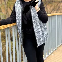 پافر طرح پوست ماری