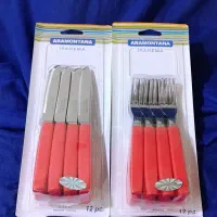 چاقوچنگال استیل تیز12تایی ارومانتاناوارداتی