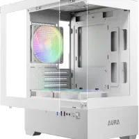 AURA GC9M WH ARGB کیس|قطعات و لوازم جانبی رایانه|تهران, میدان ولیعصر|دیوار