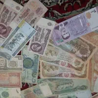 42 اسکناس خارجی|کلکسیون سکه، تمبر، اسکناس|تبریز, |دیوار