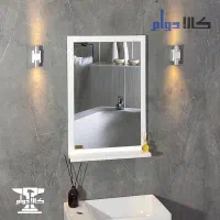 آینه سفید در ابعاد ۴۰ در ۶۰