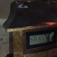 بخاری طرح شومینه|بخاری، هیتر، شومینه|فردوس (خراسان), |دیوار