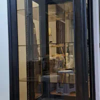 بوفه چوب گردو|بوفه، ویترین، کنسول|همدان, |دیوار