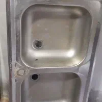 سینک ظرفشویی استیل البرز و کابینت فلزی گالوانیزه|مصالح و تجهیزات ساختمان|کلاچای, |دیوار