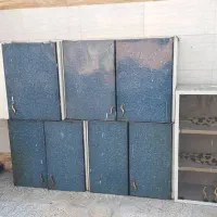 کابینتMDFو فلزی|آبچکان و نظمدهنده ظروف|شوشتر, |دیوار