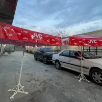 بایه لولهای چتر و سایبان پایه وسط لوله ای کاورچسب|کوهنوردی و کمپینگ|تهران, آبشار تهران (دریاچه)|دیوار