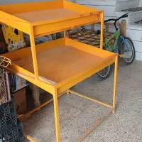 میز شیب دار مخصوص دکور میوه و سبزی