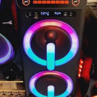 باند اسپیکر شارژی برقی دیمکس djدار غول آخر سوگلی|سیستم صوتی خانگی|زنجان, |دیوار