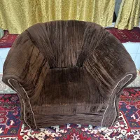 مبل قهوه ایی و طرحدار دسته دوم|مبلمان خانگی و میز عسلی|تهران, هلال احمر|دیوار