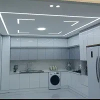 کناف کاری .تی وی وال.  طراحی دکوراسیون داخلی|خدمات پیشه و مهارت|خرم‌آباد, |دیوار