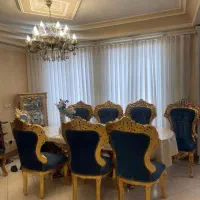 مبل ورق طلا سلطنتی|مبلمان خانگی و میز عسلی|اراک, |دیوار