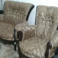 بوفه وساعت ایستاده  ومبل۷نفره میوه خوری برنز|بوفه، ویترین، کنسول|تهران, وصفنارد|دیوار
