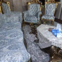 مبل ۹نفره به همراه میزعسلی|مبلمان خانگی و میز عسلی|مشهد, انصار|دیوار