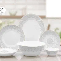 سرویس ۲۸پارچه گرد قالب 0لوستری