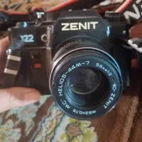 دوربین عکاسی ZENIT همراه با فلاش|دوربین عکاسی و فیلمبرداری|اهواز, کمپلو شمالی|دیوار