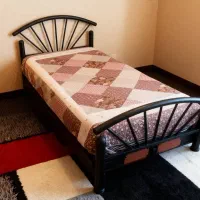 تخت یک نفره درحدنو همراه خوشخواب