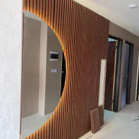 آینه نیم دایره