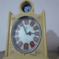 ساعت رومیزی قدیمی ساخت کره عتیقه