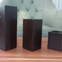 تابلو چوبی درحد نو.جاشمعی چوبی ۳ تکه کارکرده.|صنایع دستی و سایر لوازم تزئینی|کرج, شاهین‌ویلا|دیوار