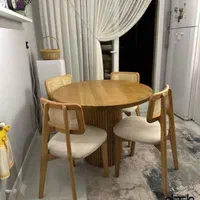 میزو صندلی غذاخوری مدل حصیری|میز و صندلی غذاخوری|برخوار, |دیوار