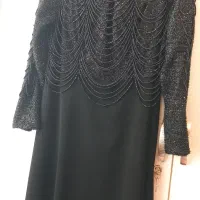 پیراهن بلند سنگ دوزی شده جنس پارچه کارودیان|لباس|تهران, وصفنارد|دیوار