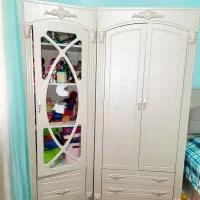 سرویس تخت دو منظوره نوزاد نوجوان، قیمت مناسب تمیز|تخت و سرویس خواب|قزوین, |دیوار