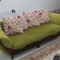 فروش مبل راحتی ۷نفره میز وسط وبوفه